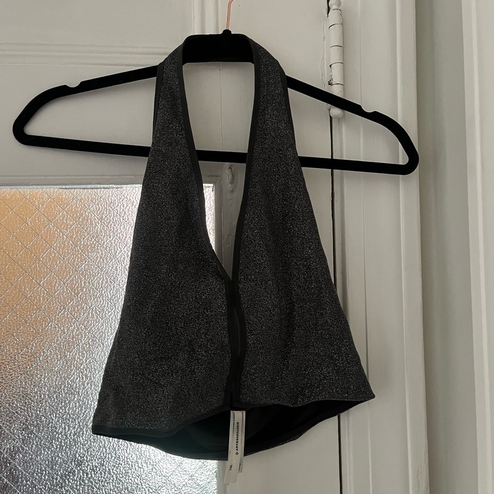 Anthropologie Silver Halter